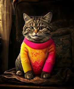 Panel welur kot w swetrze 2