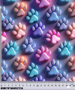 Tkanina wodoodporna łapki 3D 4 - obrazek 2