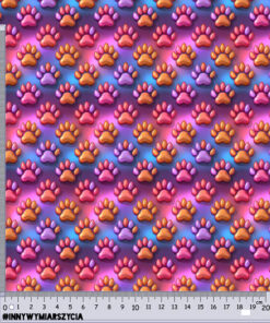 Alternative view of Tkanina wodoodporna łapki 3D małe 5