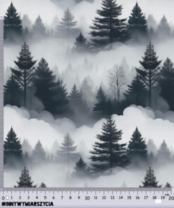 Alternative view of Welur tapicerski nature las we mgle 19
