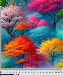 Alternative view of Tkanina wodoodporna nature las we mgle 9