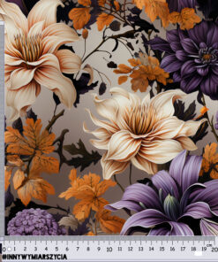 Alternative view of Ortalion wodoodporny lilie vintage 1
