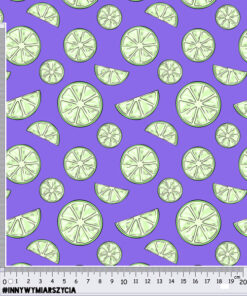 Alternative view of Tkanina wodoodporna owoce limonki 2