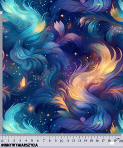 Alternative view of Tkanina wodoodporna magiczne pieski abstrakcja 2