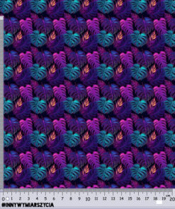 Alternative view of Tkanina wodoodporna  małe liście monstery 10