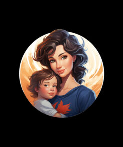 Panel welur mama super bohaterka 4