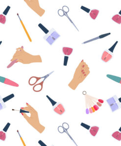 Tkanina wodoodporna manicure lakiery 2
