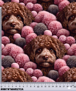 Alternative view of Welur tapicerski psy cavapoo 2