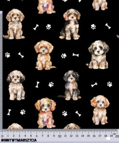 Alternative view of Welur tapicerski psy cavapoo 4