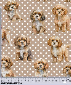 Alternative view of Welur tapicerski psy cavapoo 5