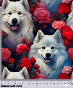 Alternative view of Welur tapicerski samoyed 10