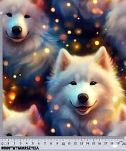 Alternative view of Welur tapicerski samoyed 11