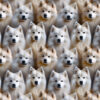Welur tapicerski samoyed 3