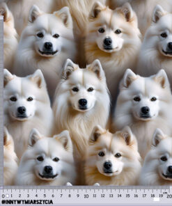 Alternative view of Welur tapicerski samoyed 3
