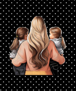Panel wodoodporny mommy love mama i córki 12