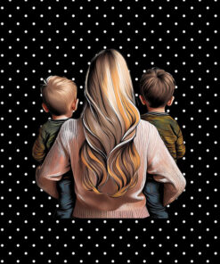 Panel wodoodporny mommy love mama i synowie 10