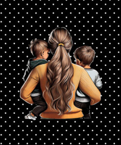 Panel wodoodporny mommy love mama i synowie 9