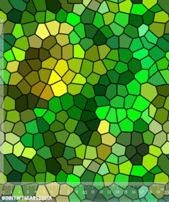 Alternative view of Welur tapicerski premium kolorowy mozajka 4
