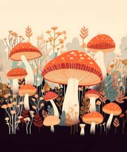 Panel wodoodporny muchomor 8