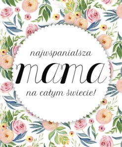 Panel wodoodporny mama - najwspanialsza łąka