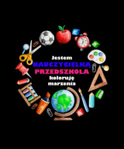 Panel wodoodporny nauczycielka przedszkola 1
