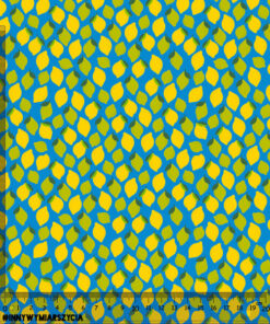 Alternative view of Tkanina wodoodporna owoce cytryny małe