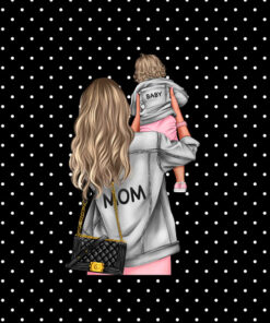 Panel wodoodporny girl mom mama i córka blond 1