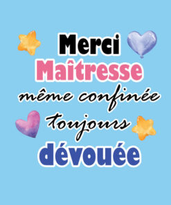 Panel wodoodporny merci maîtresse 1