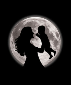 Panel wodoodporny moon mom and baby 2