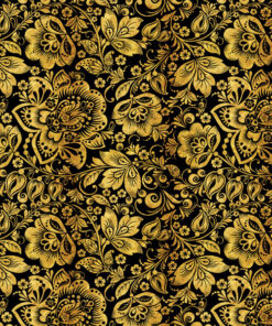 Panel wodoodporny ornament czarny