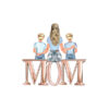 Panel wodoodporny super mom blondynka dwóch synów 2