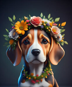 Panel wodoodporny pies beagle 4