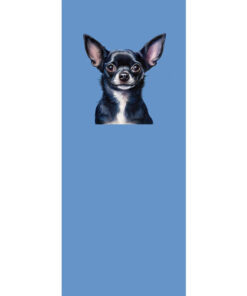 Panel 42x100cm chihuahua