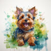 Panel welur pies yorkshire terrier 12