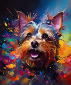 Panel wodoodporny pies yorkshire terrier 15