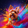 Panel welur pies yorkshire terrier 19