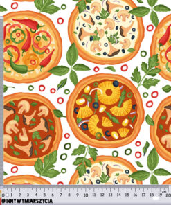 Alternative view of Tkanina wodoodporna pizza 5