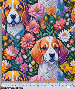 Alternative view of Welur tapicerski psy beagle 3