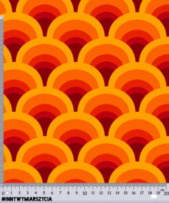 Alternative view of Welur tapicerski retro pattern 6