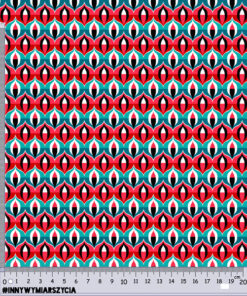 Alternative view of Tkanina wodoodporna retro pattern mały 7