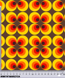Alternative view of Tkanina wodoodporna retro pattern 9