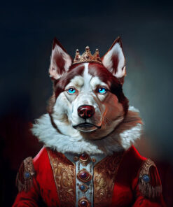 Panel welur royal pet husky 41