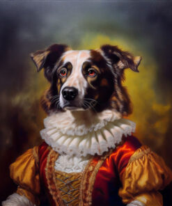 Panel welur royal pet border collie 38