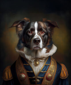 Panel welur royal pet border collie 39