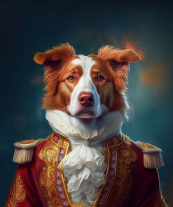 Panel welur royal pet border collie 40