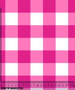 Alternative view of Tkanina wodoodporna stay pink kratka 3