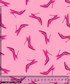 Alternative view of Tkanina wodoodporna stay pink szpilki