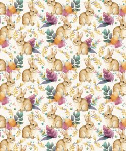 Welur tapicerski stylowe króliki 14