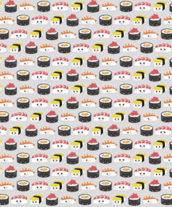 Tkanina wodoodporna sushi 2