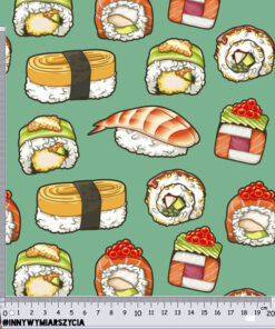 Alternative view of Tkanina wodoodporna sushi 4